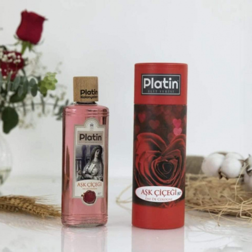 Silindir Kutulu Elit Seri 250cc.80° Aşk Çiçeği Kolonyası